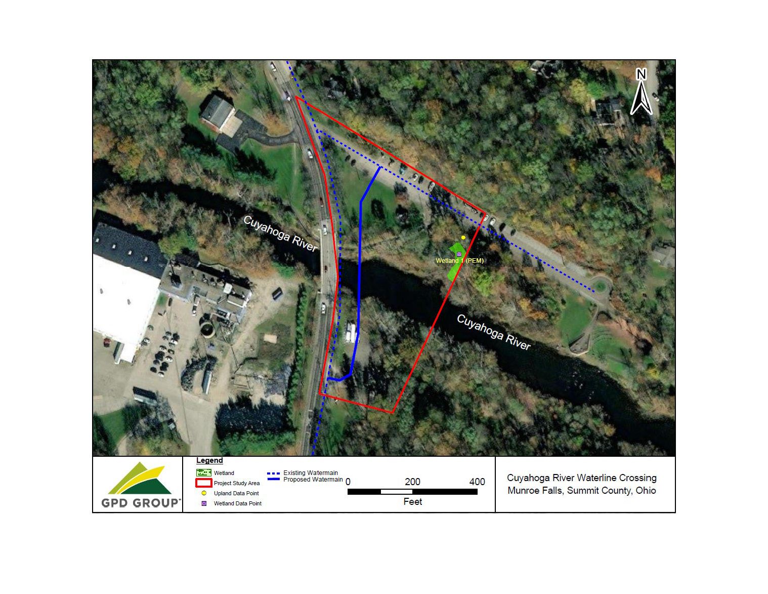 Cuyahoga River Waterline Crossing